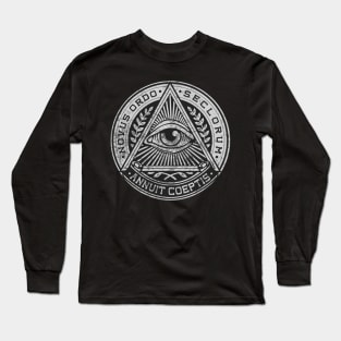 Vintage New World Order Symbol Long Sleeve T-Shirt